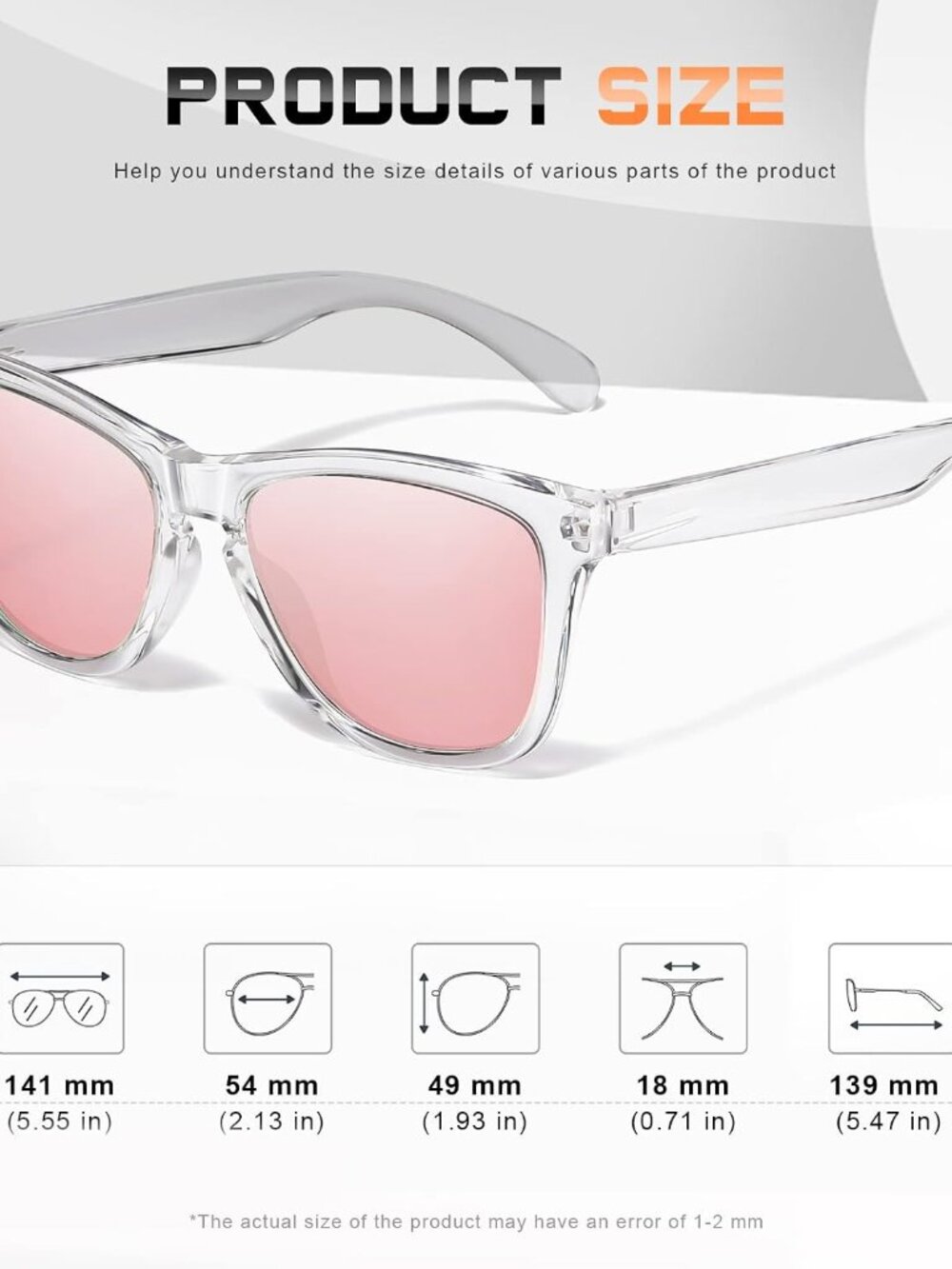 Retro Women's Polarized Sunglasses - UV400 Protection for Outdoor Activities - Picture 6 of 9